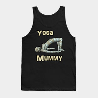 Yoga Mummy Bridge Pose Tank Top